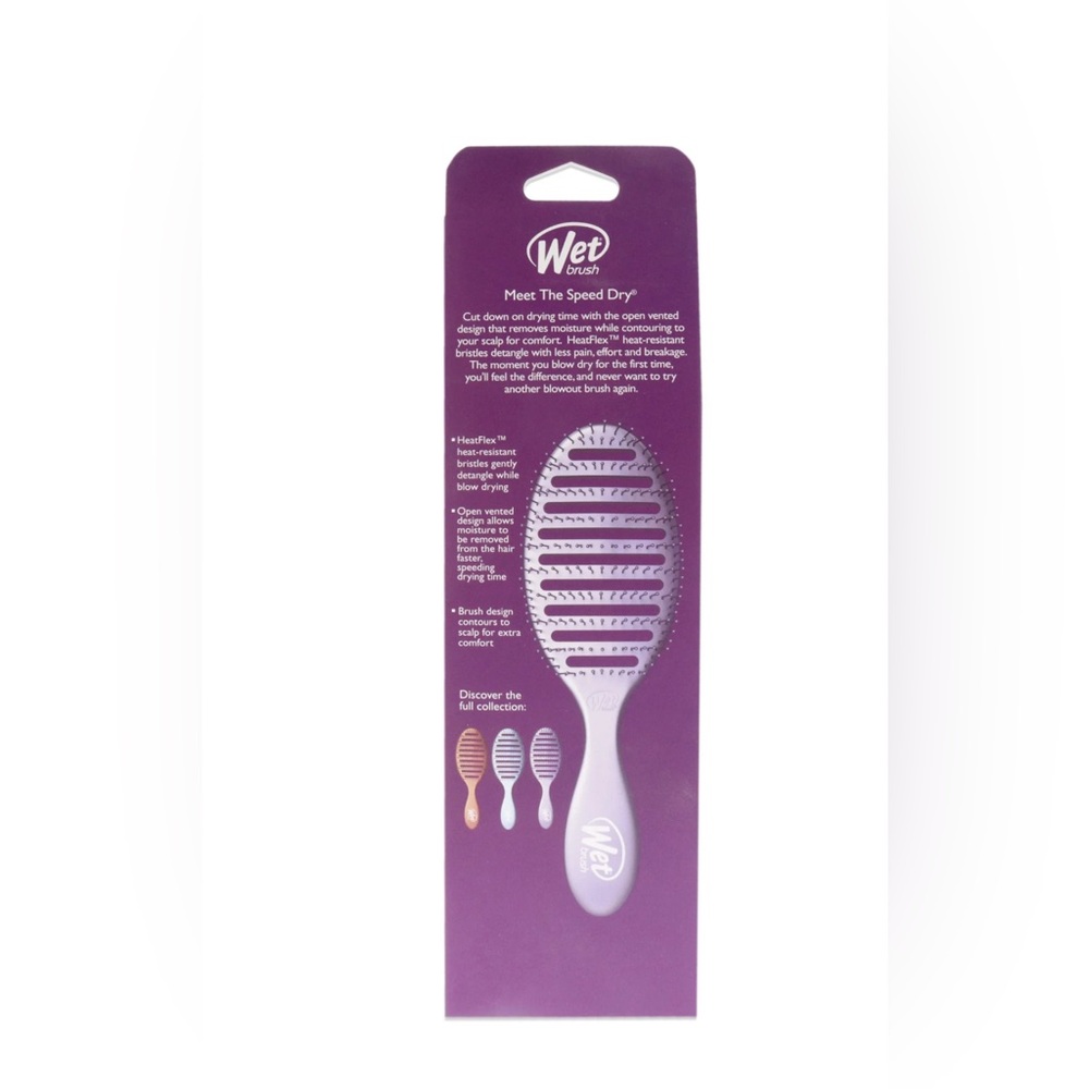 Speed Dry Detangler Osmosis Collection - Purple Brush - Picture 4 of 6